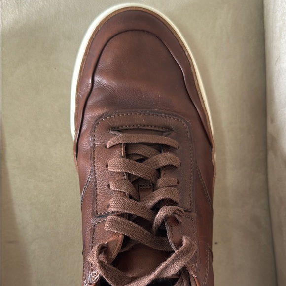 Men’s Shoes Allen Edmonds Brown Leather Burke US Size 8.5 D - Picture 8 of 10
